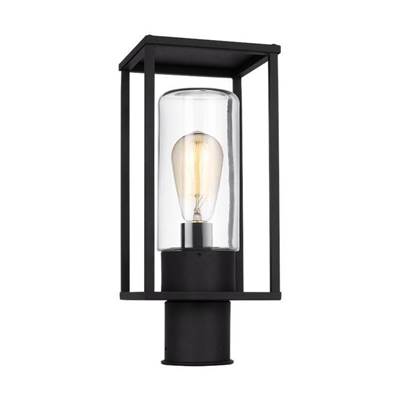 Visual Comfort Studio Collection Vado Post Lantern - 1 Light in Black