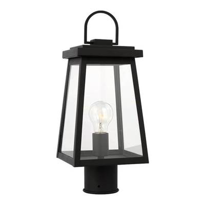 Visual Comfort Studio Collection Founders Post Lantern in Black