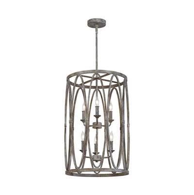 Visual Comfort Studio Collection Patrice Tall Lantern in Deep Abyss