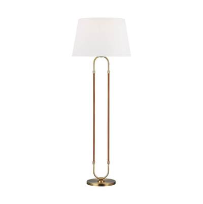 Visual Comfort Studio Collection Katie Floor Lamp in Time Worn Brass