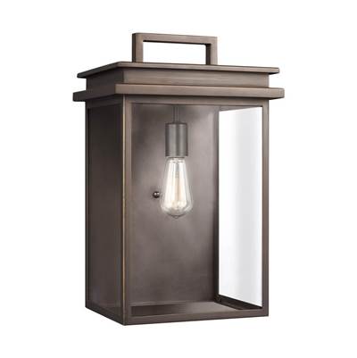 Visual Comfort Studio Collection Glenview Large Lantern in Antique Bronze