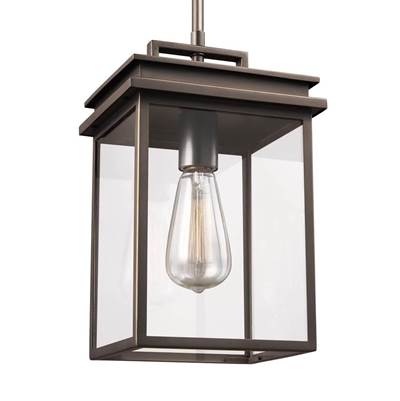 Visual Comfort Studio Collection Glenview Pendant in Antique Bronze