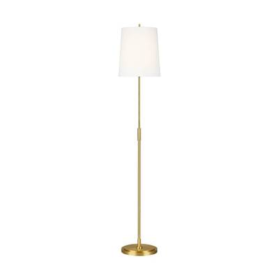 Visual Comfort Studio Collection Beckham Classic Floor Lamp in Burnished Brass