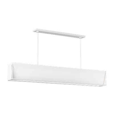 Visual Comfort Studio Collection Velero Large Linear Chandelier in Soft Linen