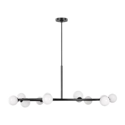 Visual Comfort Studio Collection Altair Extra Large Chandelier in Aged Iron