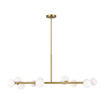Visual Comfort Studio Collection Altair Extra Large Chandelier in Burnished Brass