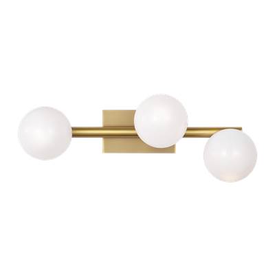 Visual Comfort Studio Collection Altair Small Sconce in Burnished Brass