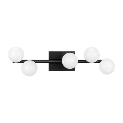 Visual Comfort Studio Collection Altair 5-Light Vanity Light in Aged Iron