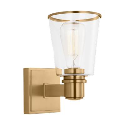 Visual Comfort Studio Collection Alessa Sconce in Burnished Brass