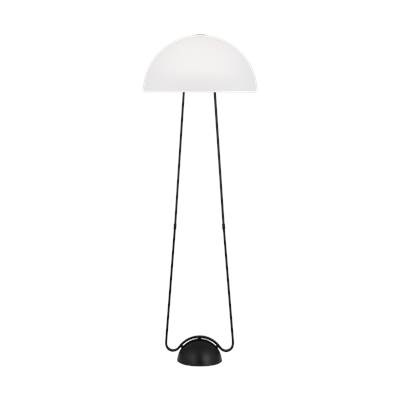 Visual Comfort Studio Collection Nido Floor Lamp in Midnight Black