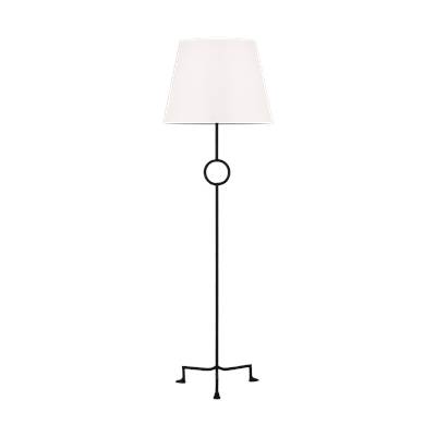 Visual Comfort Studio Collection Montour Large Floor Lamp in Aged Iron