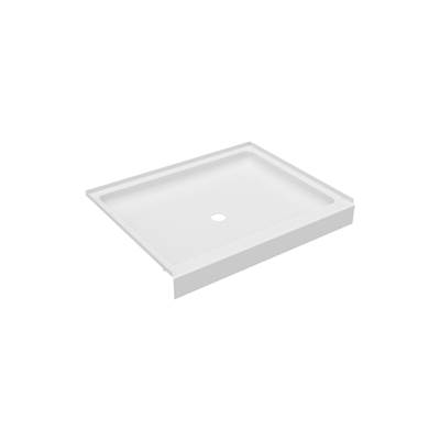 Swan Veritek 34" x 42" Alcove Shower Base - Center Drain in White