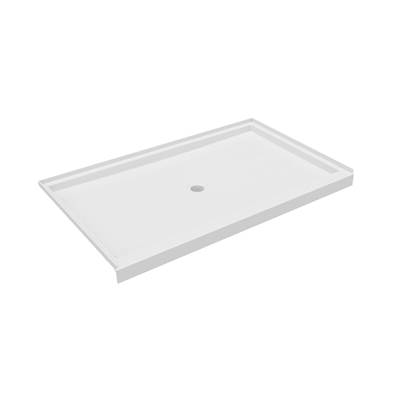 Swan Veritek 36" x 60" Alcove Shower Base - Center Drain in White