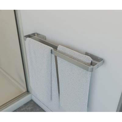 Swan Odile Suite 24" Double Towel Bar in Brushed Chrome