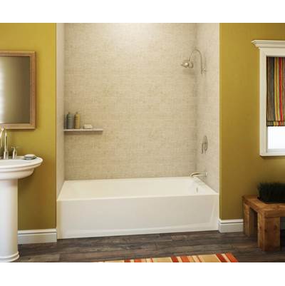 Swan Veritek™ Pro 60 x 30 Soaking Tub - Right Hand Drain in White
