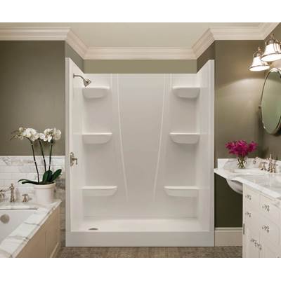 Swan Veritek™ Pro 60 x 30 Alcove Soaking Tub - Left Hand Drain in White