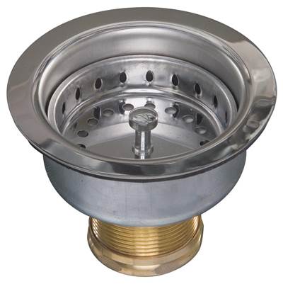 Sioux Chief Specification Deep Cup Sink Strainer - Zinc Nuts in Chrome