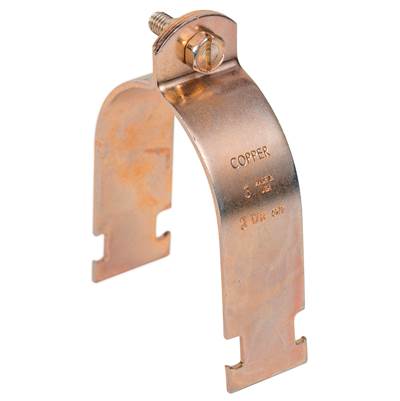 Sioux Chief 1/2" CTS Strut Clamp in Copper Zinc Dichromate
