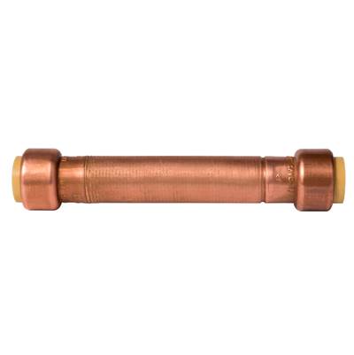 Sioux Chief 1/2" Slip Coupling - 1/2" PDQ x 1/2" PDQ - Copper No Lead