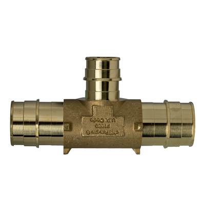 Sioux Chief Tee - 1" F1960 x 1" F1960 x 3/4" FIP in Brass