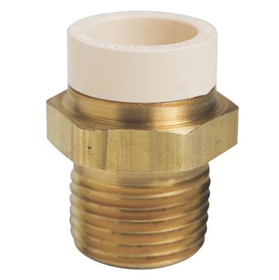 Sioux Chief 1/2" MIP x 1/2" CPVC Socket Adapter - No Lead