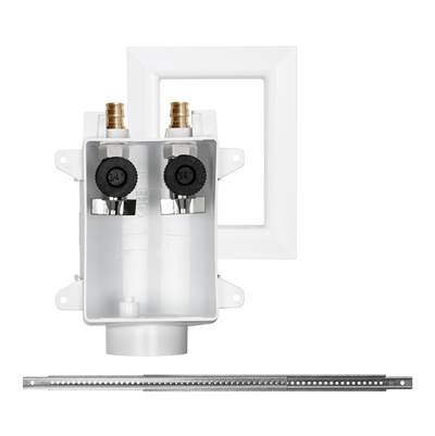 Sioux Chief OxBox Washing Machine Outlet Box - F1960 Supply in White