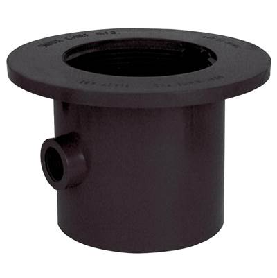 Sioux Chief 4" ABS Adapter - Flanged with Tailpiece in Unfinished