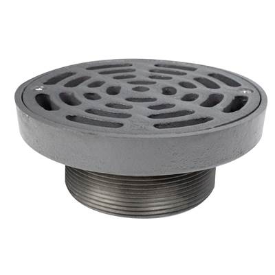 Sioux Chief Adjustable R&S Floor Drain Head - 7'' Cast Iron - Round