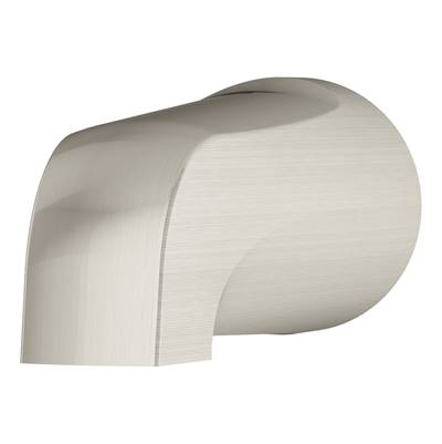 Symmons Non-Diverter Tub Spout in Satin Nickel