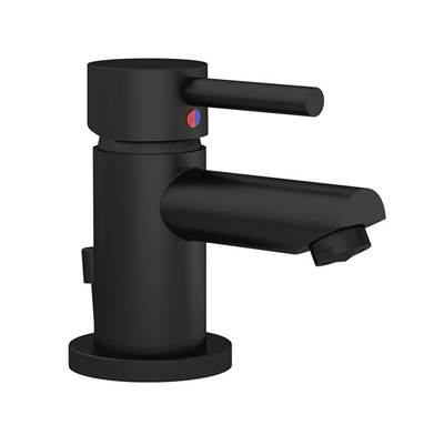 Symmons Dia Single Hole Bathroom Faucet - Single Handle - Low Arc - 1.0 GPM in Matte Black