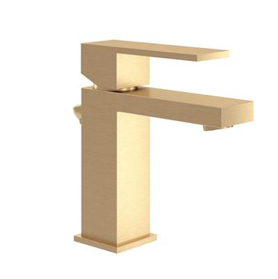 Symmons Duro Single Hole Bathroom Faucet - Single Handle - Mid Arc - 1.0 GPM in Brushed Bronze