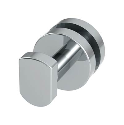 Symmons Design Studio Glass Mounted Robe Hook in Chrome