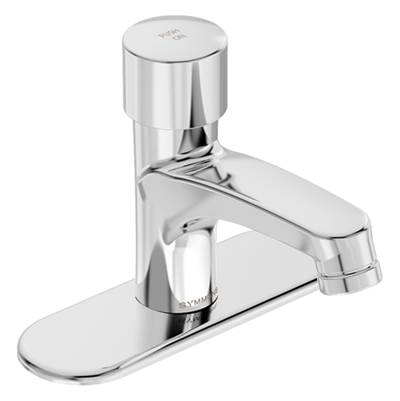 Symmons Single Post Metering Bathroom Sink Faucet in Chrome