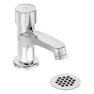 Symmons Single Post Metering Bathroom Sink Faucet in Chrome