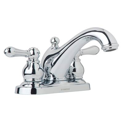 Symmons Allura 4" Centerset Bathroom Faucet - 2-Handle - 1.2 GPM in Polished Chrome