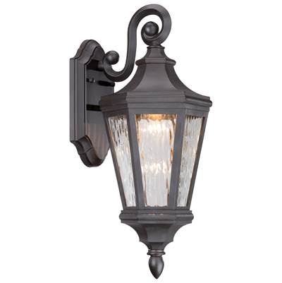 The Great Outdoors Hanford Pointe 1-Light LED Wall Lantern in Oil Rubbed Bronze
