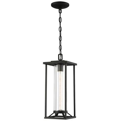 The Great Outdoors Trescott Lantern Pendant - 1-Light in Coal