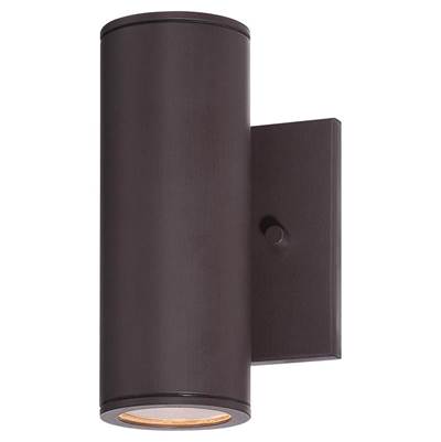 The Great Outdoors Skyline LED 1-Light Outdoor Wall Lantern in Dorian Bronze
