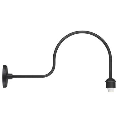 The Great Outdoors Rlm 30" 1-Light Outdoor Wall Mount in Coal