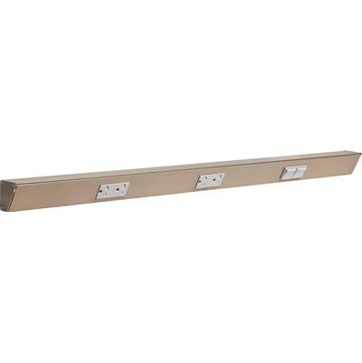 Task Lighting TR Switch Series 36" Angle Power Strip - Right Switches in Satin Nickel