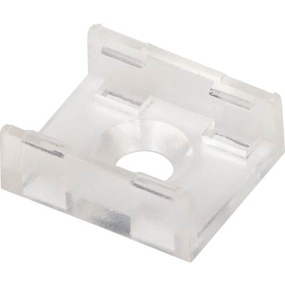 Task Lighting Mounting Clip - Top Bend Bottom in Clear