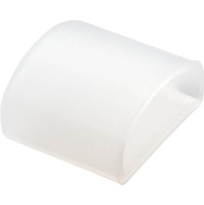 Task Lighting Top Bend End Cap in Clear