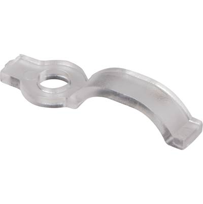 Task Lighting Mounting Clip - Top Bend Loop in Clear