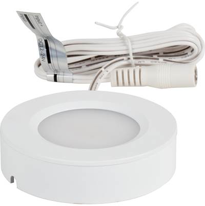 Task Lighting Disk Puck - 12V - 4000K in White