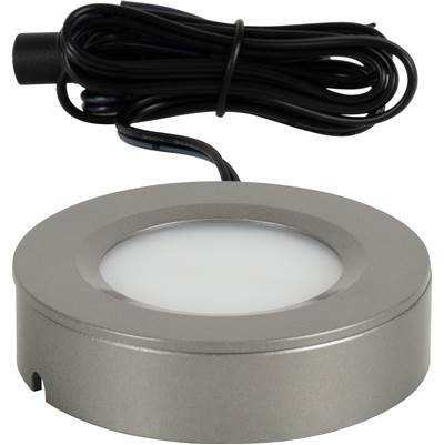 Task Lighting Tunable Disk Puck - 12V - 2700K-5000K in Dark Silver