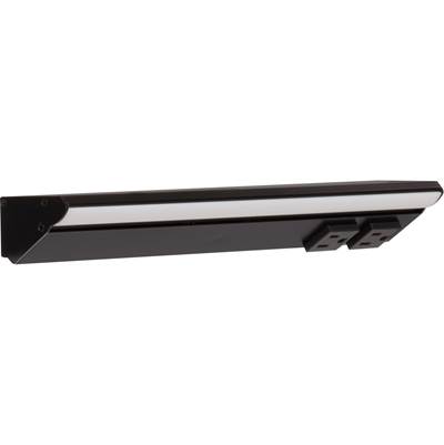 Task Lighting Tandem Power Strip - 12-1/2", 600 Lumens/Ft, 600 Lumens - Tunable-White, 2700K-5000K in Black