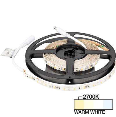 Task Lighting Radiance LED 12V Tape Light - 16 Ft - 120 Lumens/Ft - 2700K Warm White