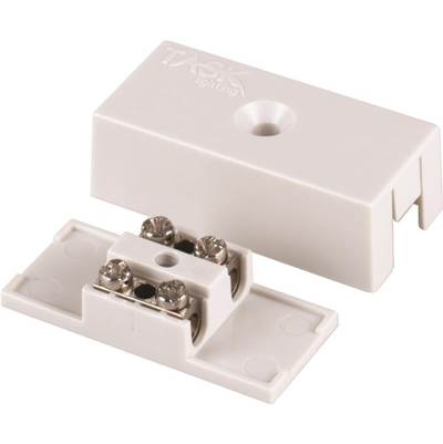 Task Lighting Wire Junction Box - Plastic Housing in White