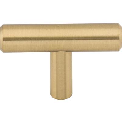Top Knobs Bar Pulls Cabinet Knob - 2 Inch in Honey Bronze