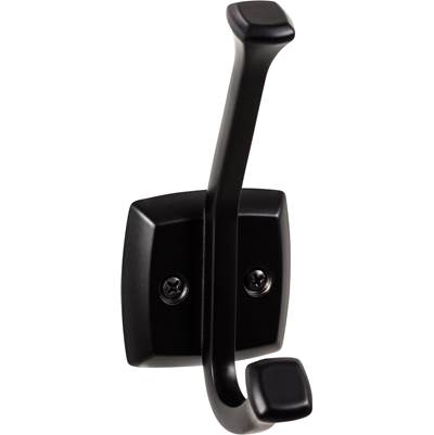 Top Knobs Ryland Hooks Juliet Hook - 4 3/4 Inch in Flat Black
